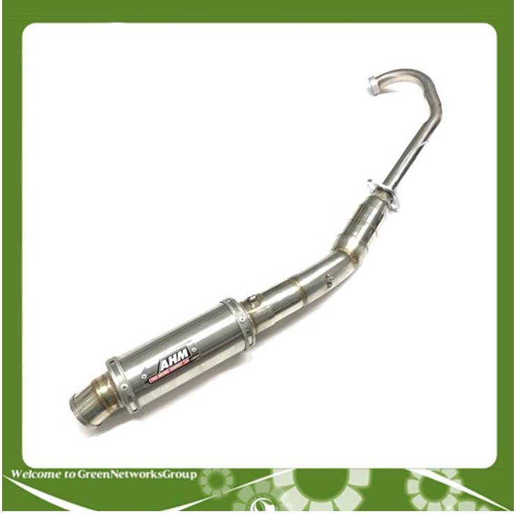 Pô xe máy AHM full cổ pô nhiều loại xe Sirius Jupiter Dream Wave Exciter Winner GreenNetworks