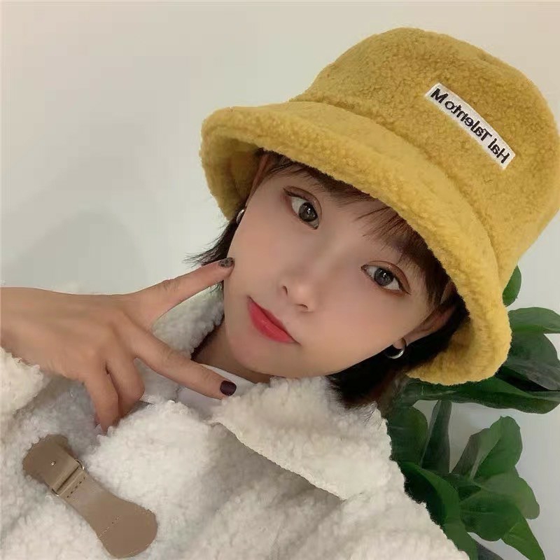 Mũ Nón Bucket Lông Cừu Hot Trend