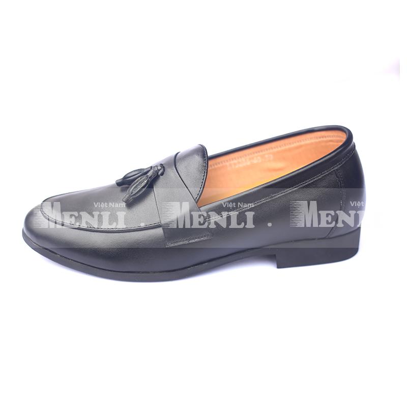 [DA BÒ] Giày da thật MENLI TCLZ19 tăng chiều cao 6.5cm