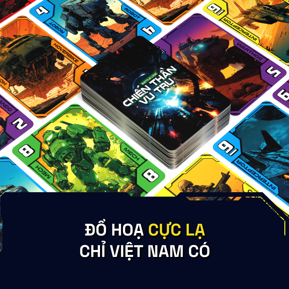 Đồ Chơi Boardgame Battle Line - Chiến Thần Vũ Trụ