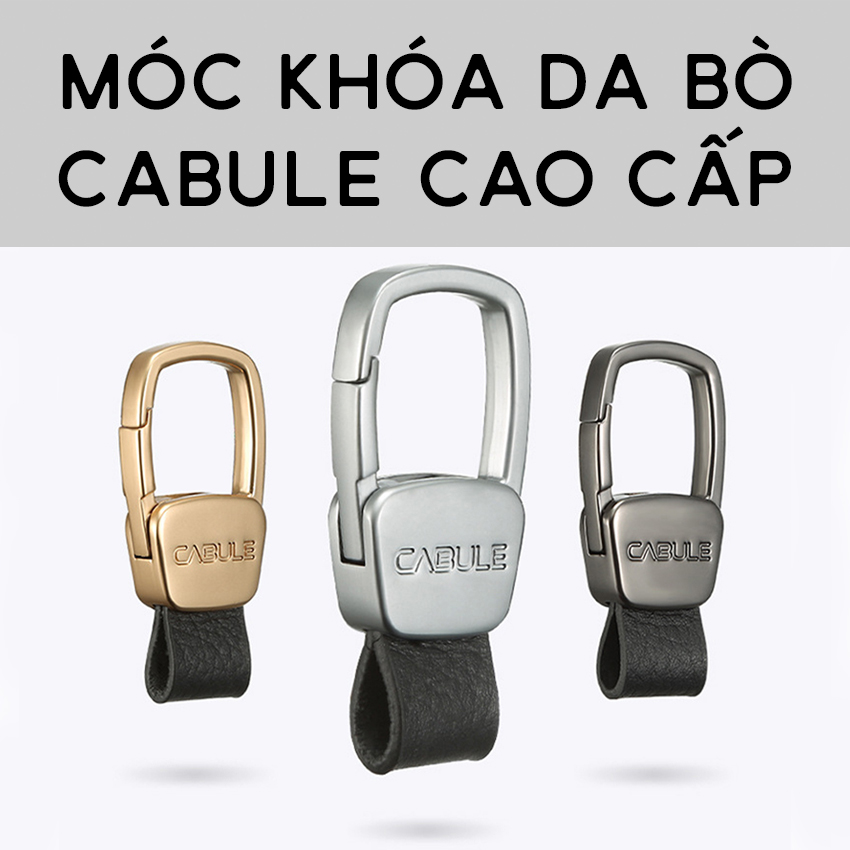 [HCM] Móc khóa da bò đa năng CABULE - Móc khóa đa năng cao cấp