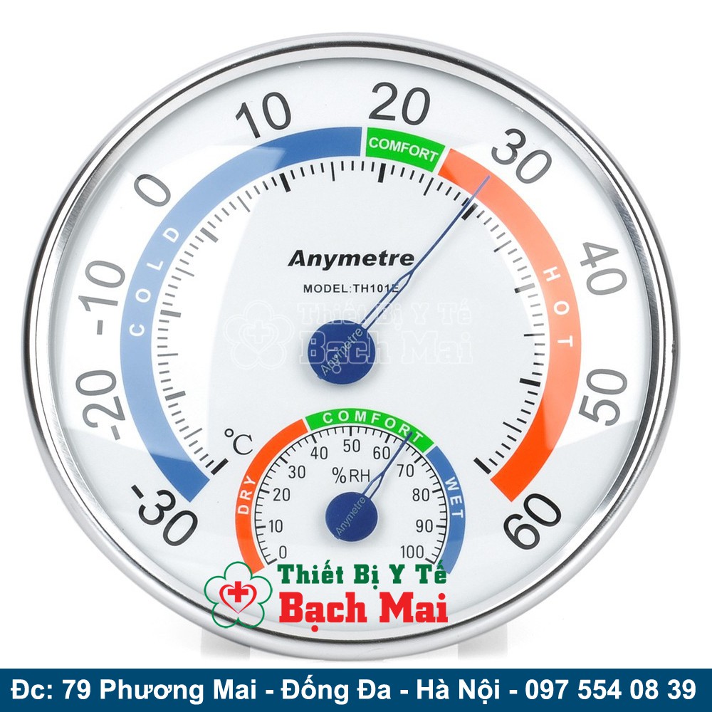 Nhiệt ẩm kế cơ học anymetre th101b