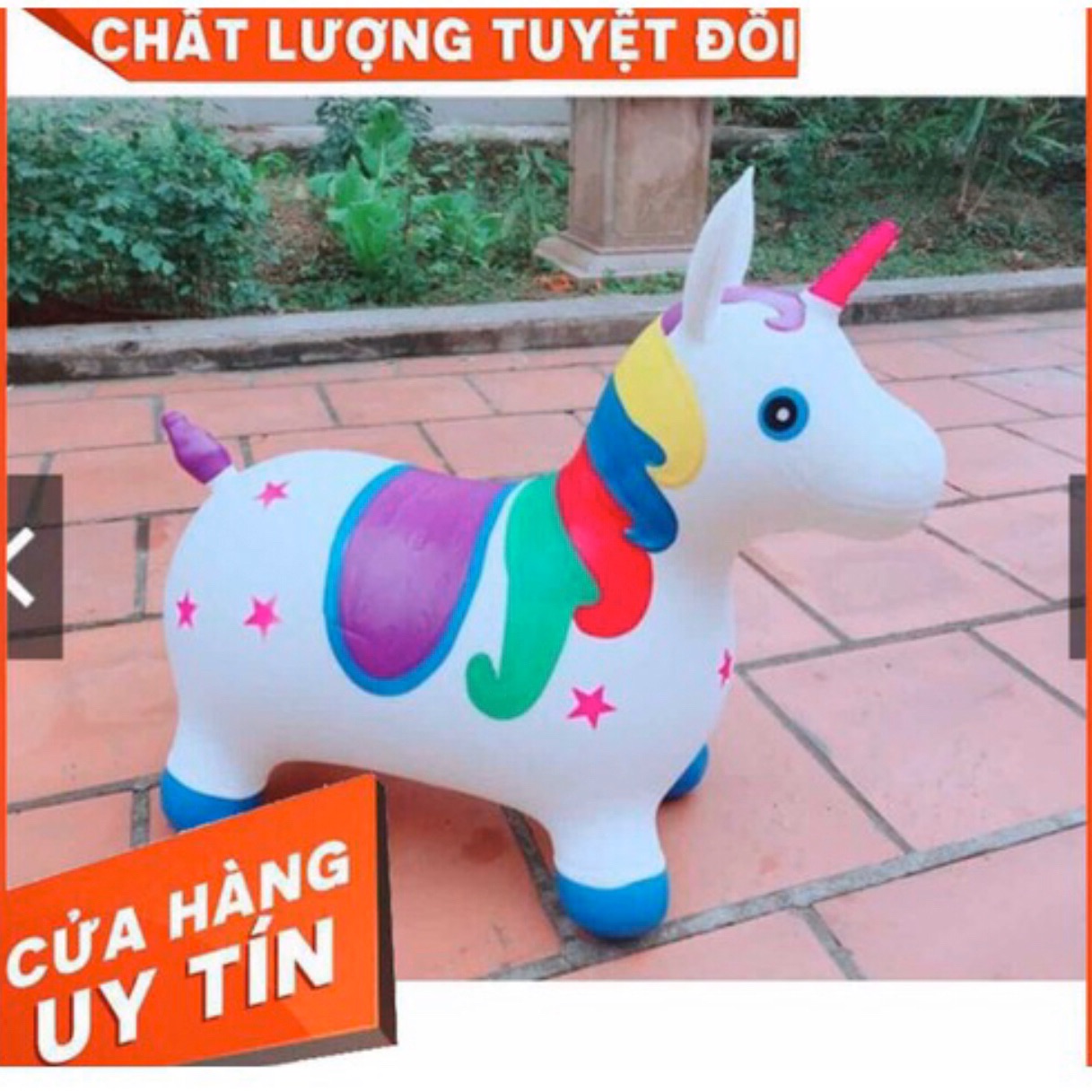 Thú nhún kỳ lân có nhạc cho Bé hàng cao cấp