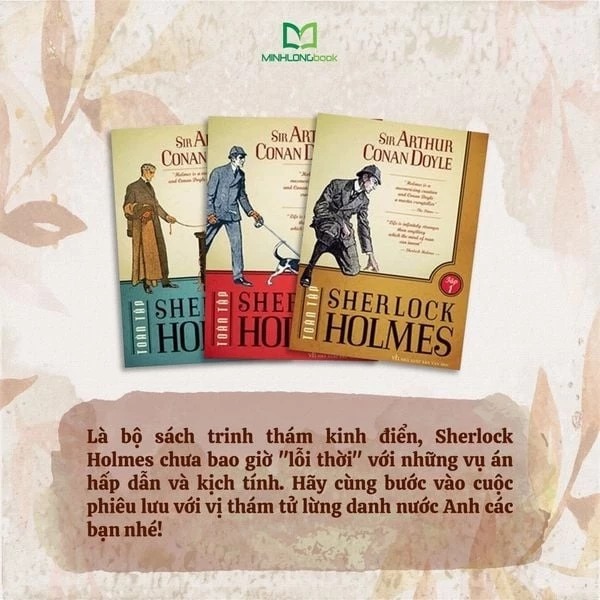 Sách: Trinh Thám Combo Sherlock Holmes Toàn Tập (Hộp 3 Tập)