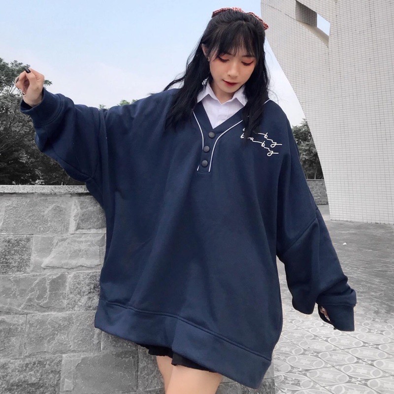 [HCM]Áo Sweater Baby Jem Closet Unisex ( Hình Thật 100% )