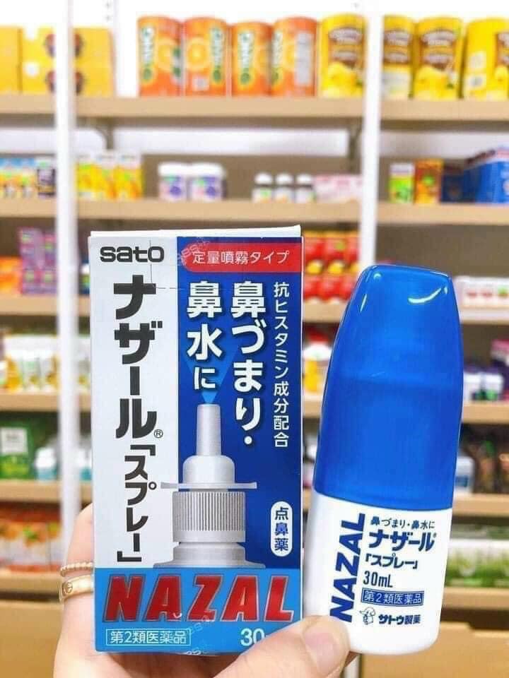 XỊT MŨI NAZAL NHẬT BẢN 30ML
