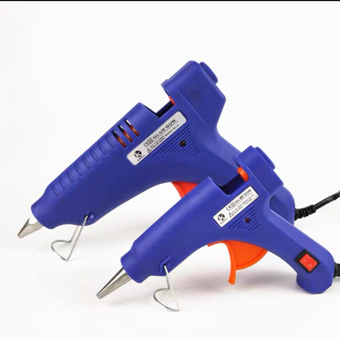 Súng bắn keo nến silicon loại lớn 60w có công tắc, máy bắn keo điện to dụng cụ phun xịt keo silicone