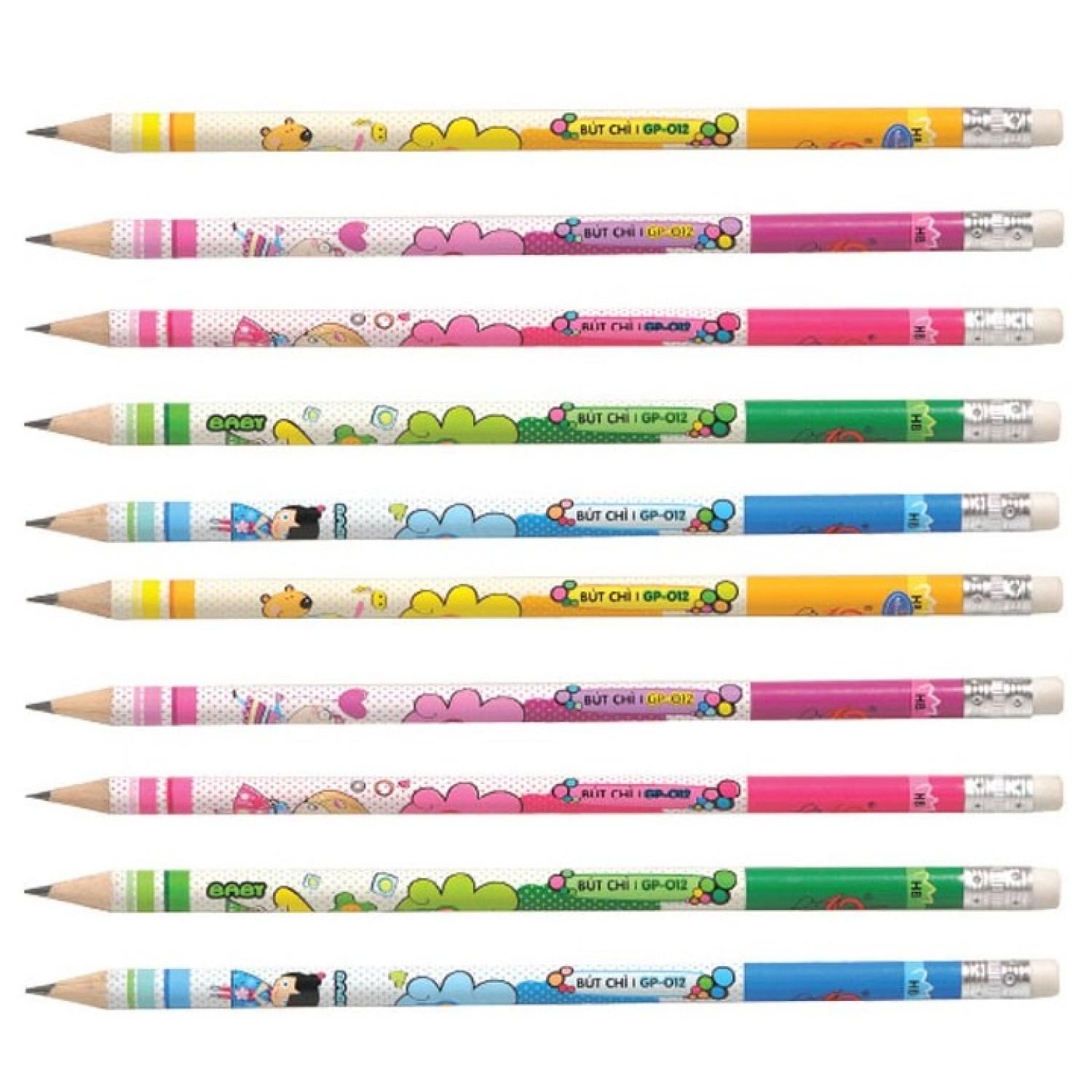 Bút Chì Gỗ Thiên Long - Điểm 10 GP-012