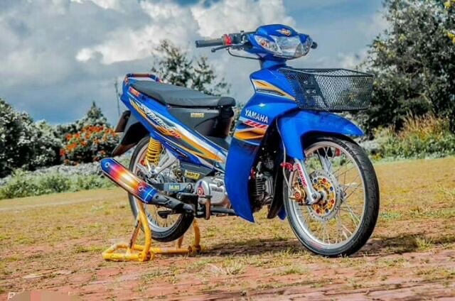 Tem rời Sirius dán xe xanh GP