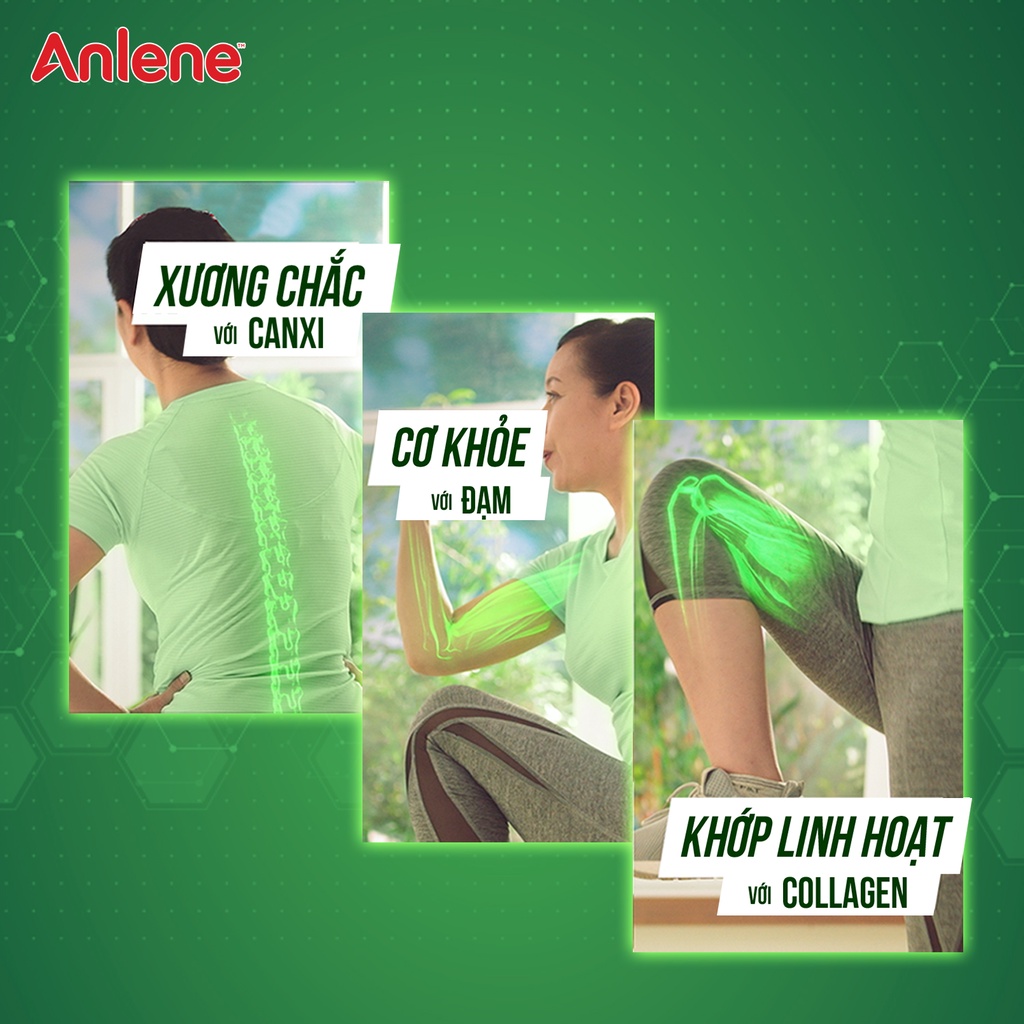Sữa bột Anlene Gold Movepro Hộp 440g chocolate