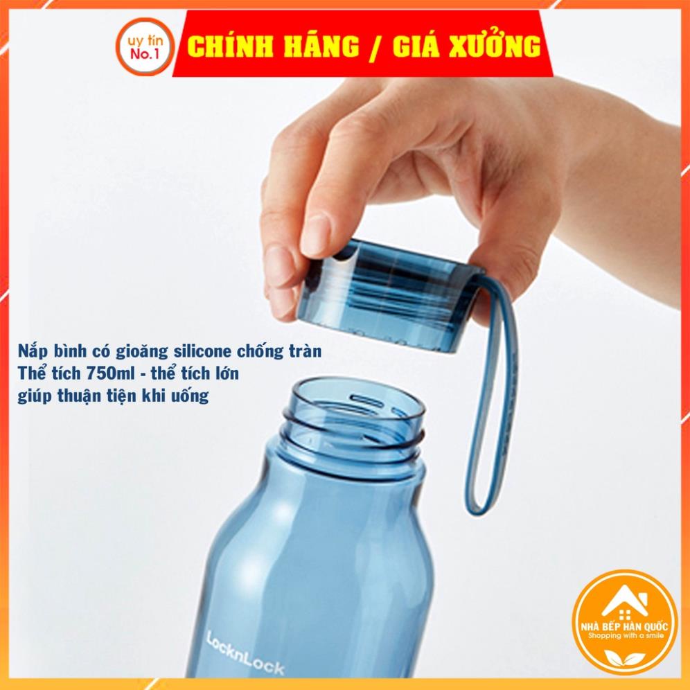 Bình nước nhựa Tritan Lock&Lock Eco Bottle ABF664 [750ML][Freeship toàn quốc]