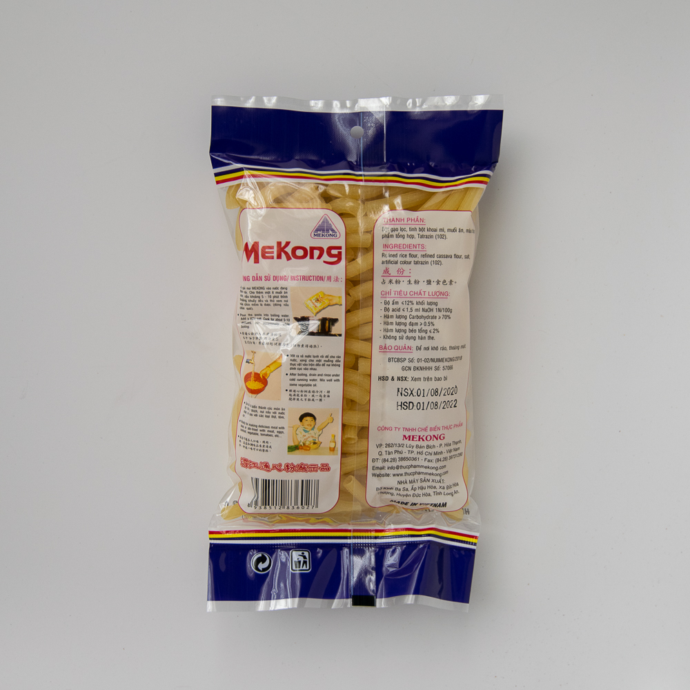 Nui dài vàng MEKONG - Gói 400g