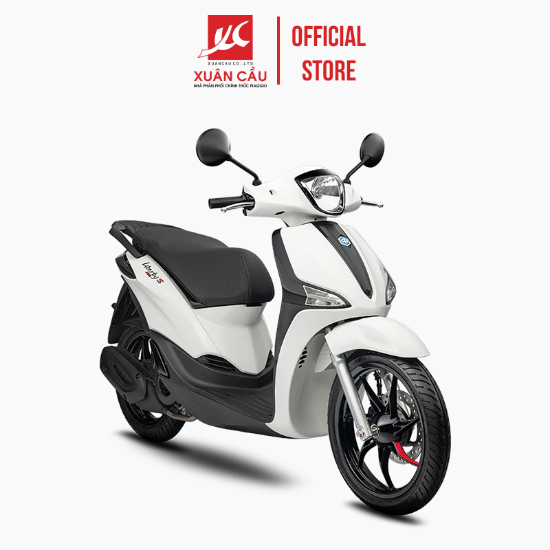 [Trả góp 0%] [Xe máy trả góp 0%]Xe máy Piaggio Liberty S Black Series  ABS 125 iGET -  Mới 100%