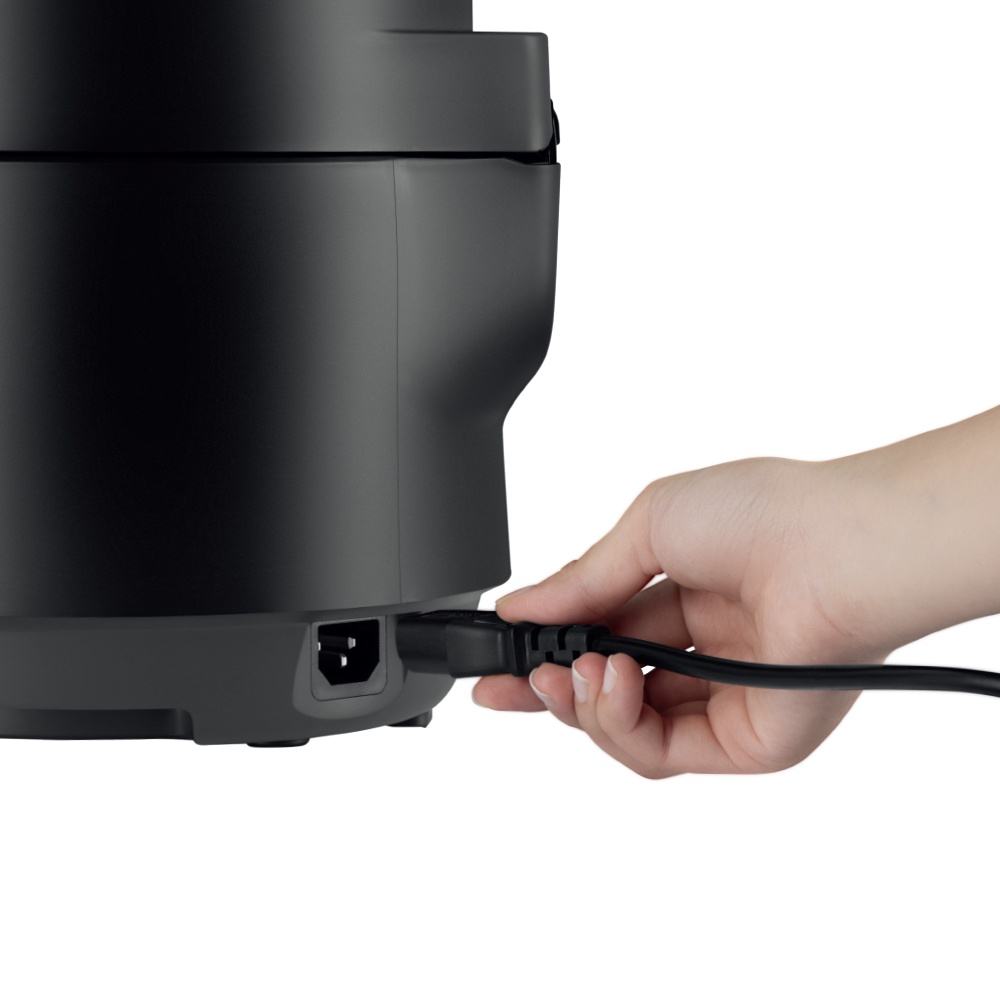 Nồi cơm điện mini LocknLock Compact Rice Cooker 1.2L EJR346BLK - HAPOS OFFICIAL