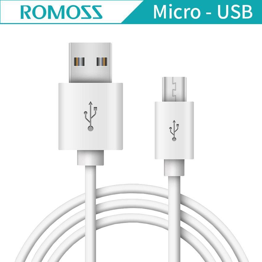 [HCM]Cáp sạc Android Micro USB Romoss (1M)