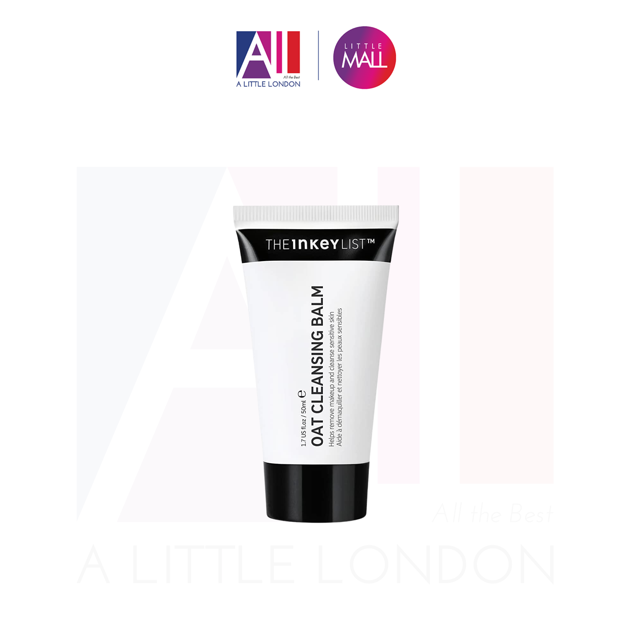 Sữa rửa mặt The INKEY List Oat Cleansing Balm 150ml (Bill Anh)