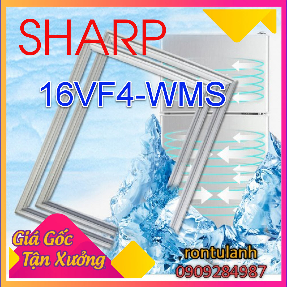 Ron cửa cho tủ lạnh sharp model 16vf4-wms