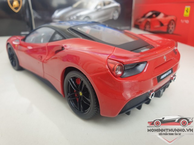 [HCM]Xe mô hình Ferrari 488 tỉ lệ 1:18