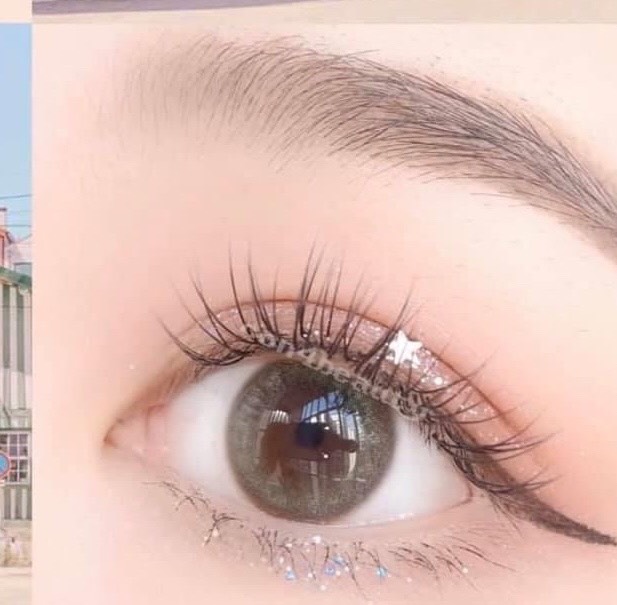 Contact Lens Gray Color + Case