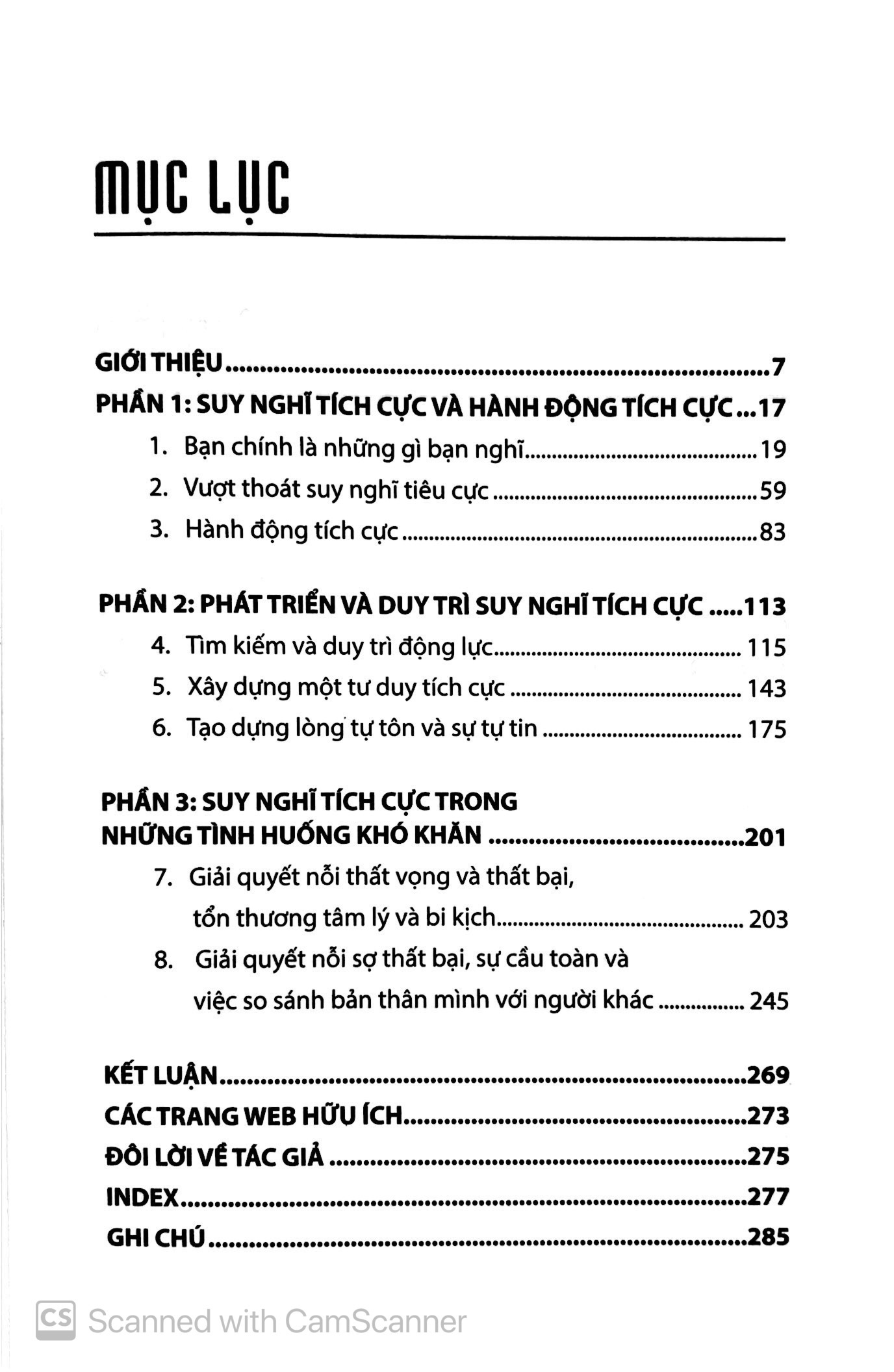 Suy Nghĩ Tích Cực (Tái Bản)