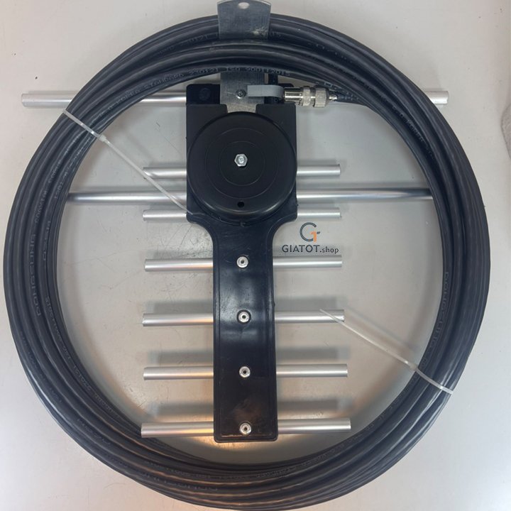 Anten thông minh thu sóng DVB T2 + 15m dây cáp + Jack nối màu đen