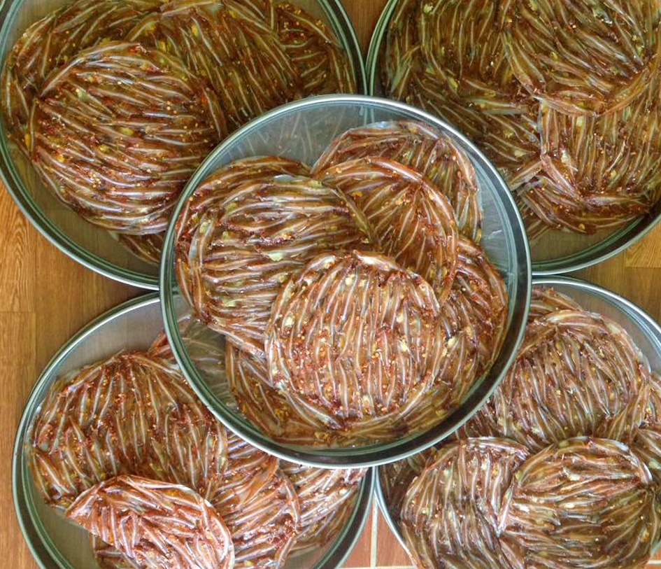0.5kg Bánh tráng cá cơm Cà Mau - Long Thái