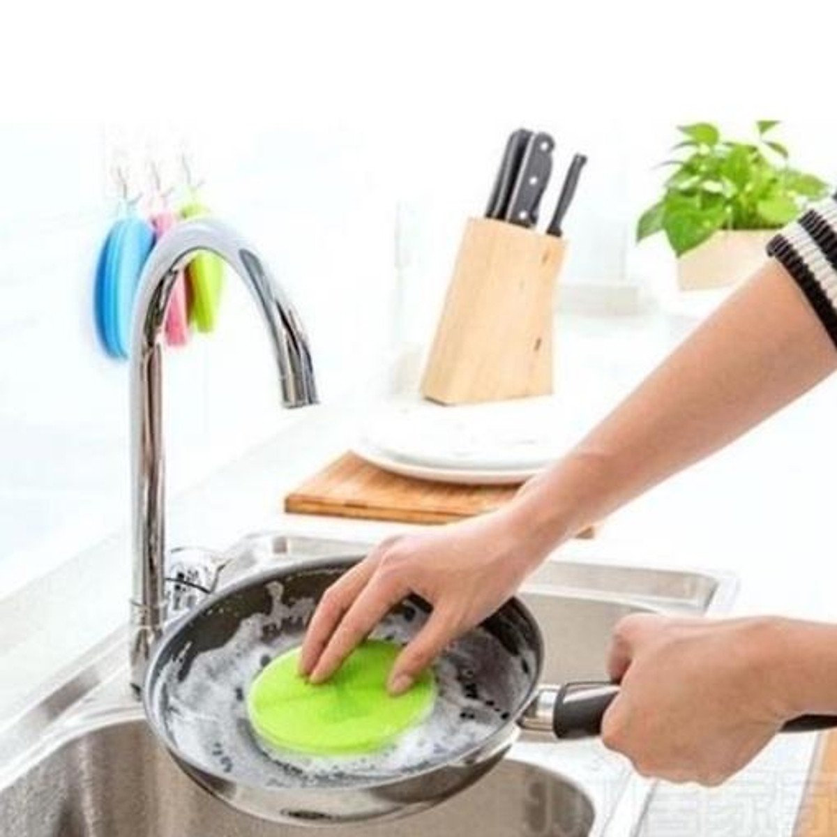 Miếng Rửa Chén Silicon