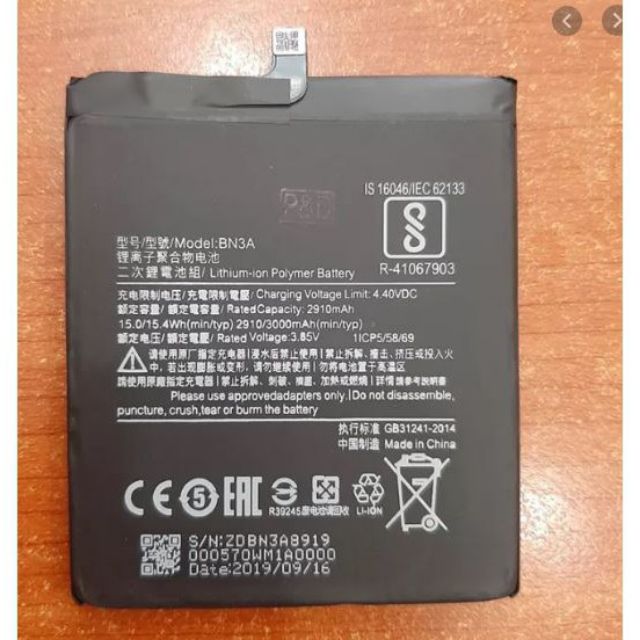 Pin xiaomi redmi go bn3a bảo hành đổi mới