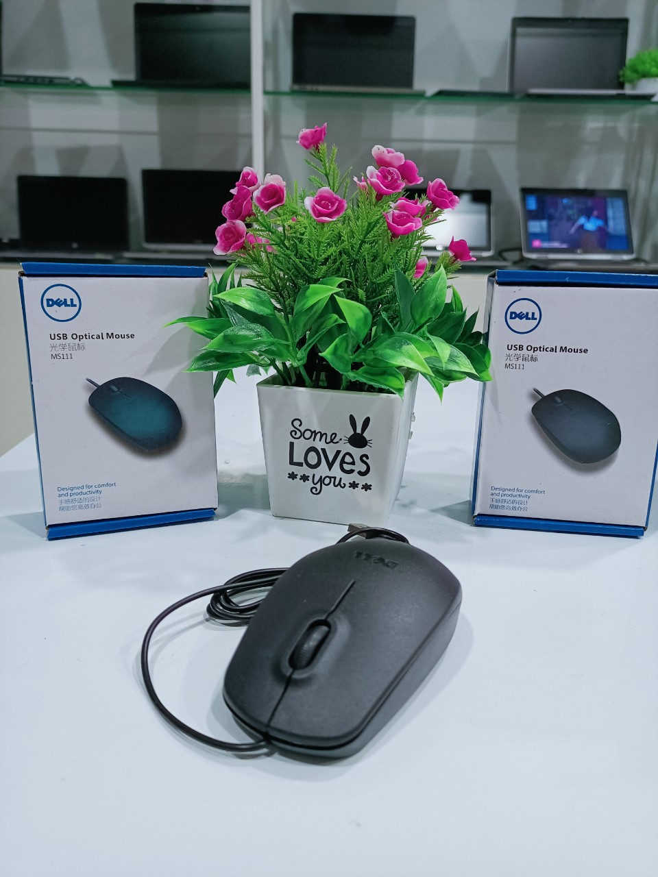 Chuột Máy Tính Dell MS111 Black USB