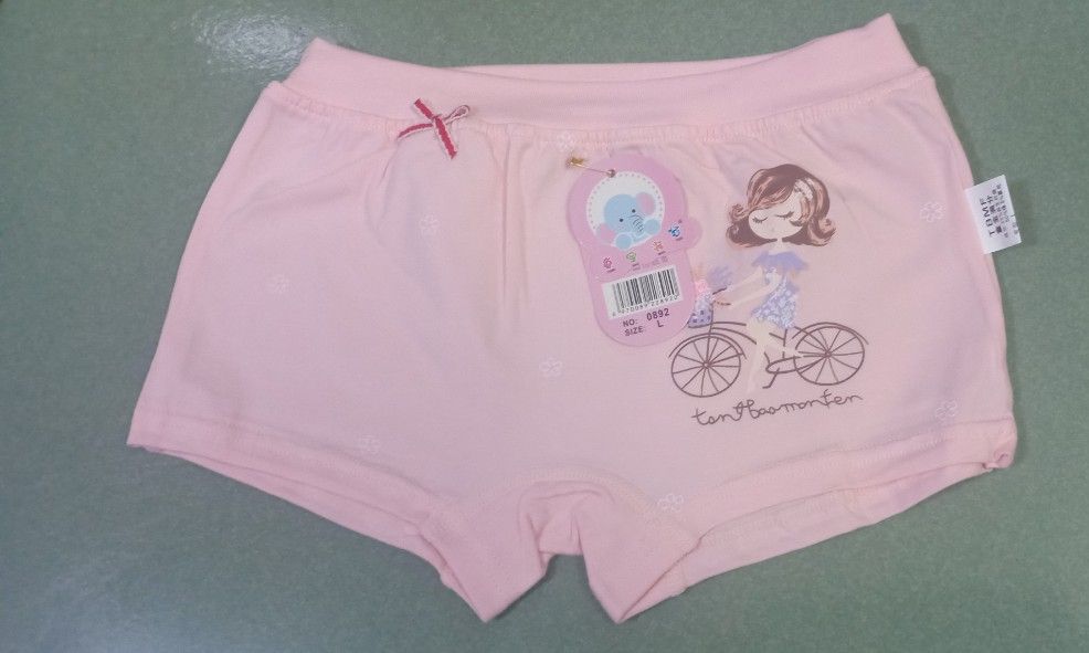 -COMBO 5 QUẦN CHIP ĐÙI BÉ GÁI COTTON IN (18-23kg)