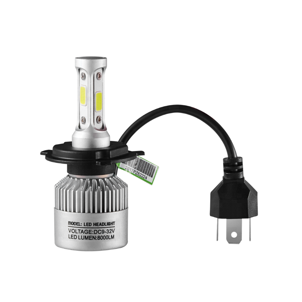 Đèn pha Led C6 3 tim X7 chân H4 ( bảo hành 6 tháng )( giá 1 cái)