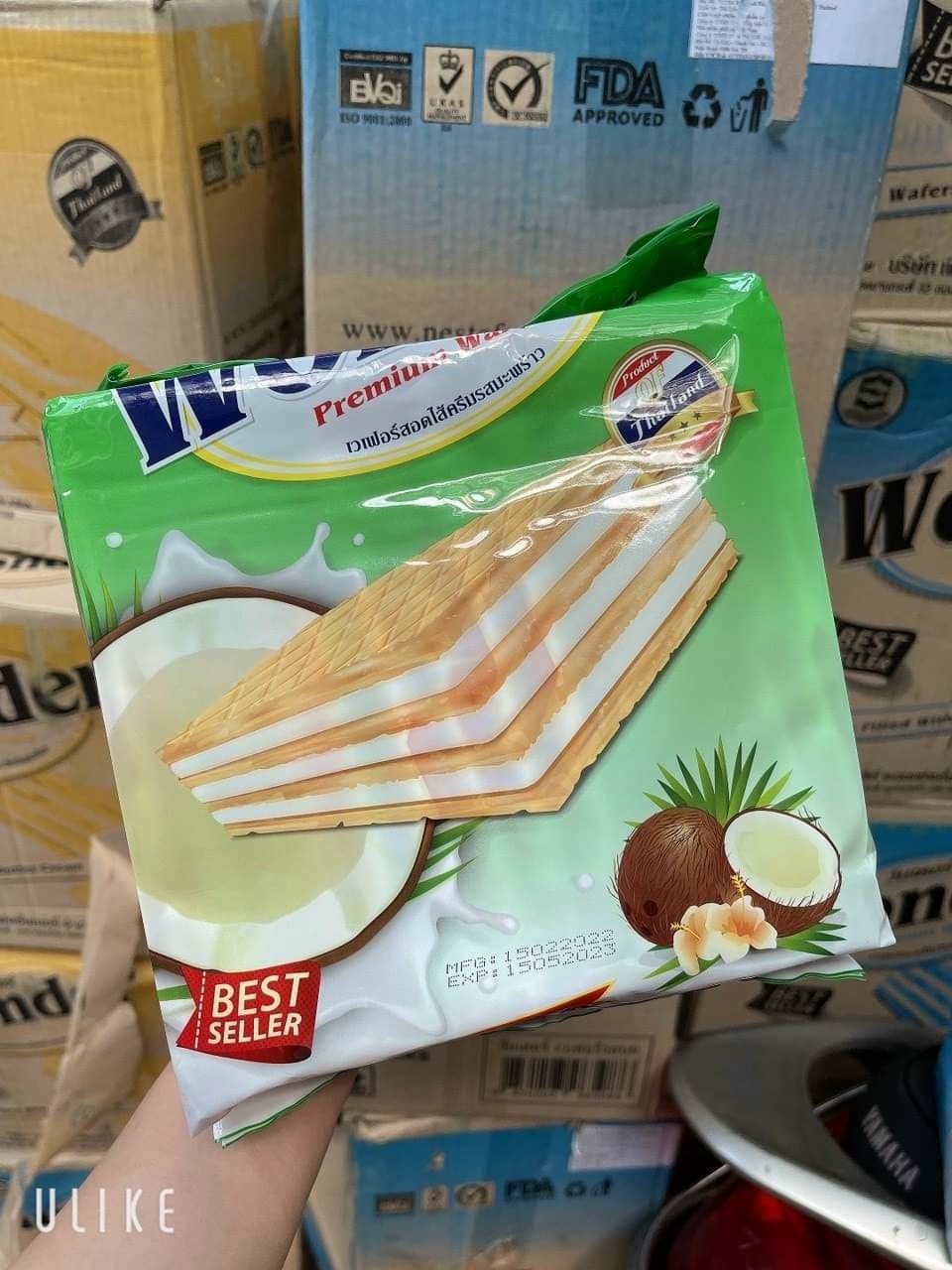 Bánh xốp Wonder Thái Lan