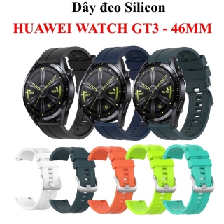 Huawei GT3  Dây đeo Silicon Đồng Hồ Samsung Galaxy Watch GT 3 - 46mm thumbnail