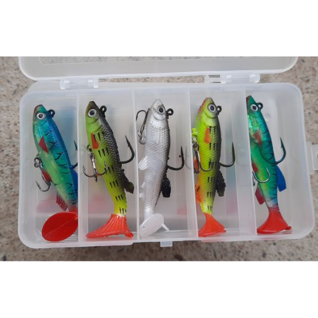 Hộp mồi mềm câu lure chất lượng ( big sale )