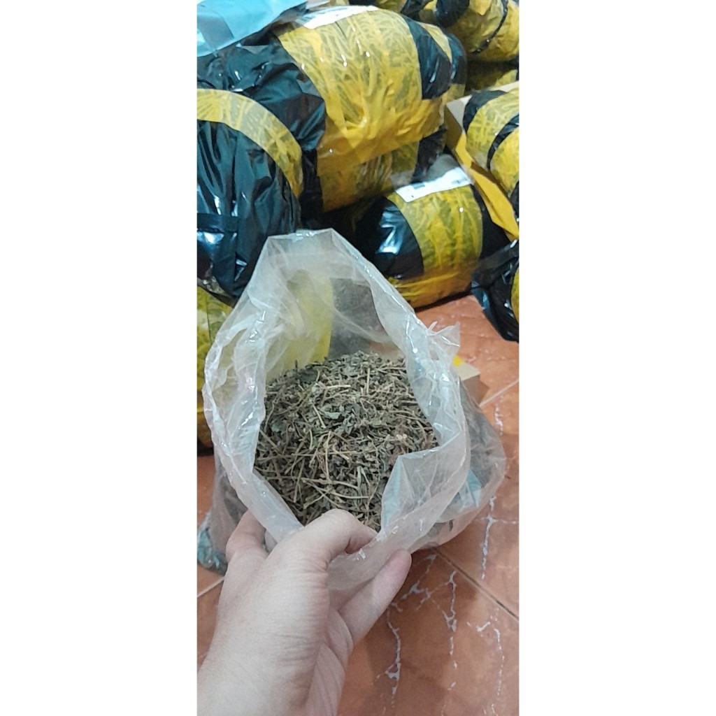 cây bọ mắm khô (thuốc dòi) thân tím 1kg