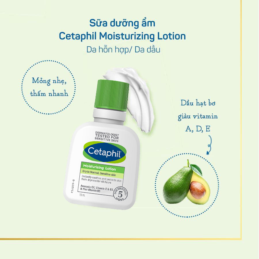 Sữa Dưỡng Ẩm Cetaphil Moisturizing Lotion 59ml