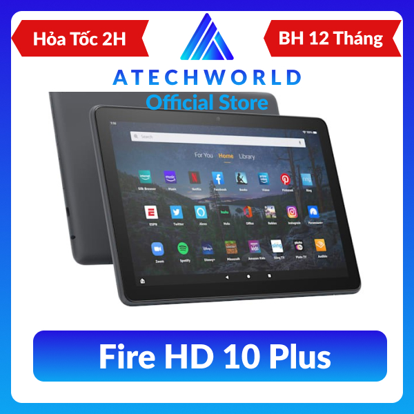 Máy Tính Bảng Amazon Fire HD 10 Plus 2021 Dung Lượng 32 GB - RAM 4GB