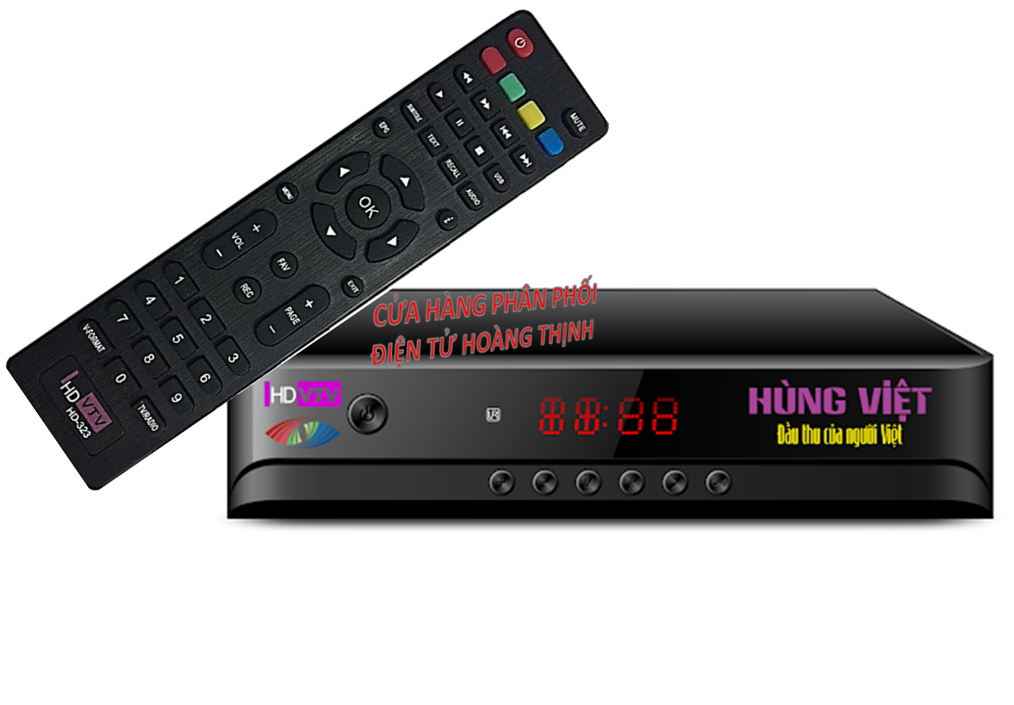 [HCM]Điều khiển Remote đầu DVB T2 Hùng Việt