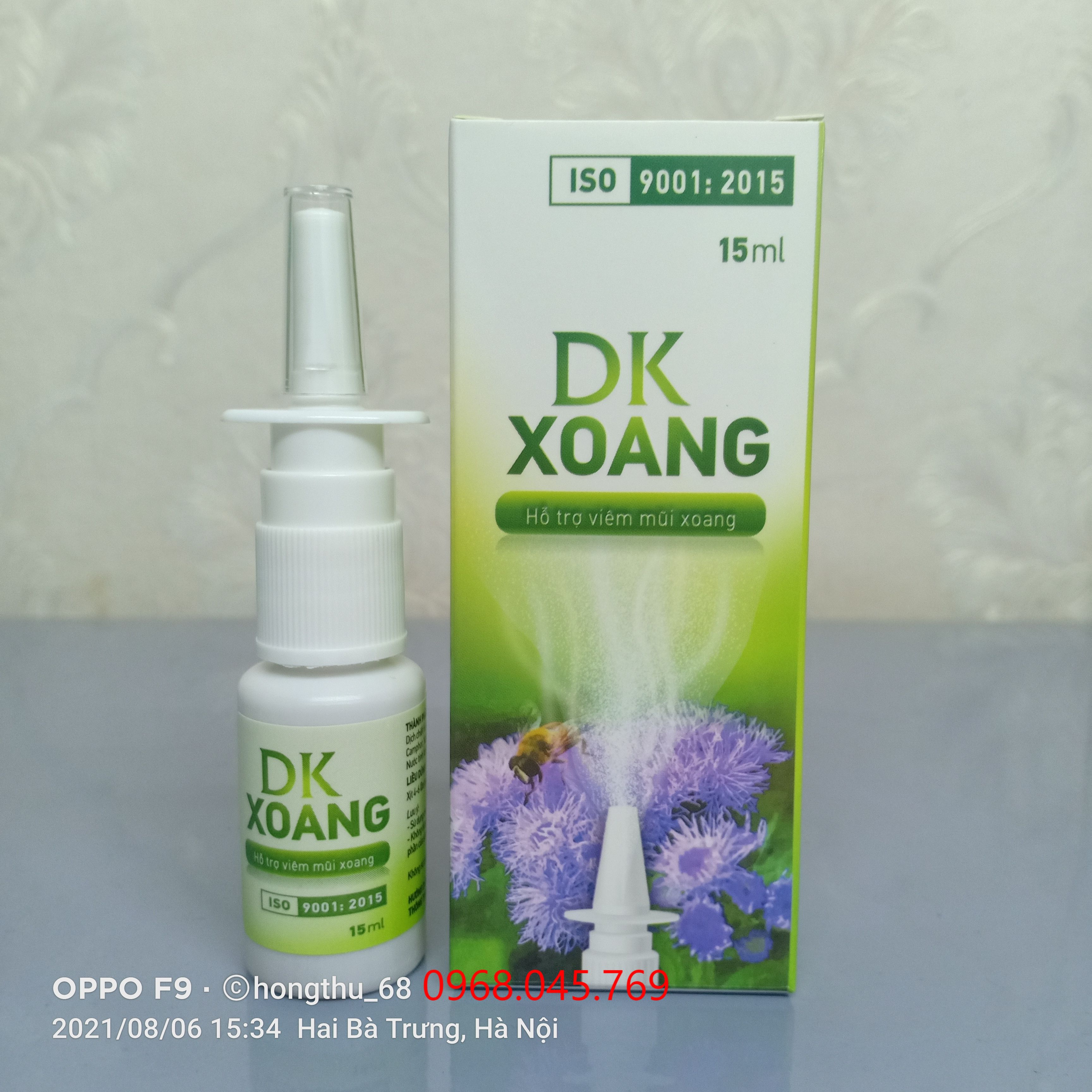 Xịt mũi dk xoang - lọ 15ml