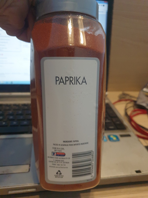 Bột Ớt Cựa Gà Paprika Mccormick 510g nhập khẩu Úc