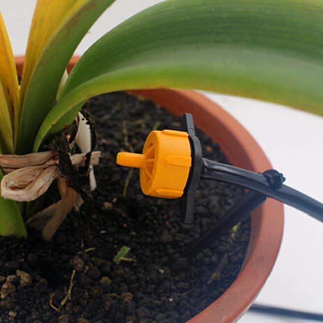 Pressure Compensating Drip Nozzle for Watering Plants