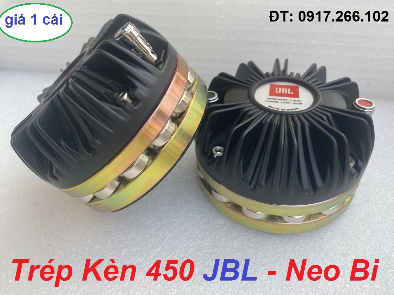 Loa treble neo bi 450 jbl từ 85mm côn dẹt audio - giá 1 chiếc - trép từ neo