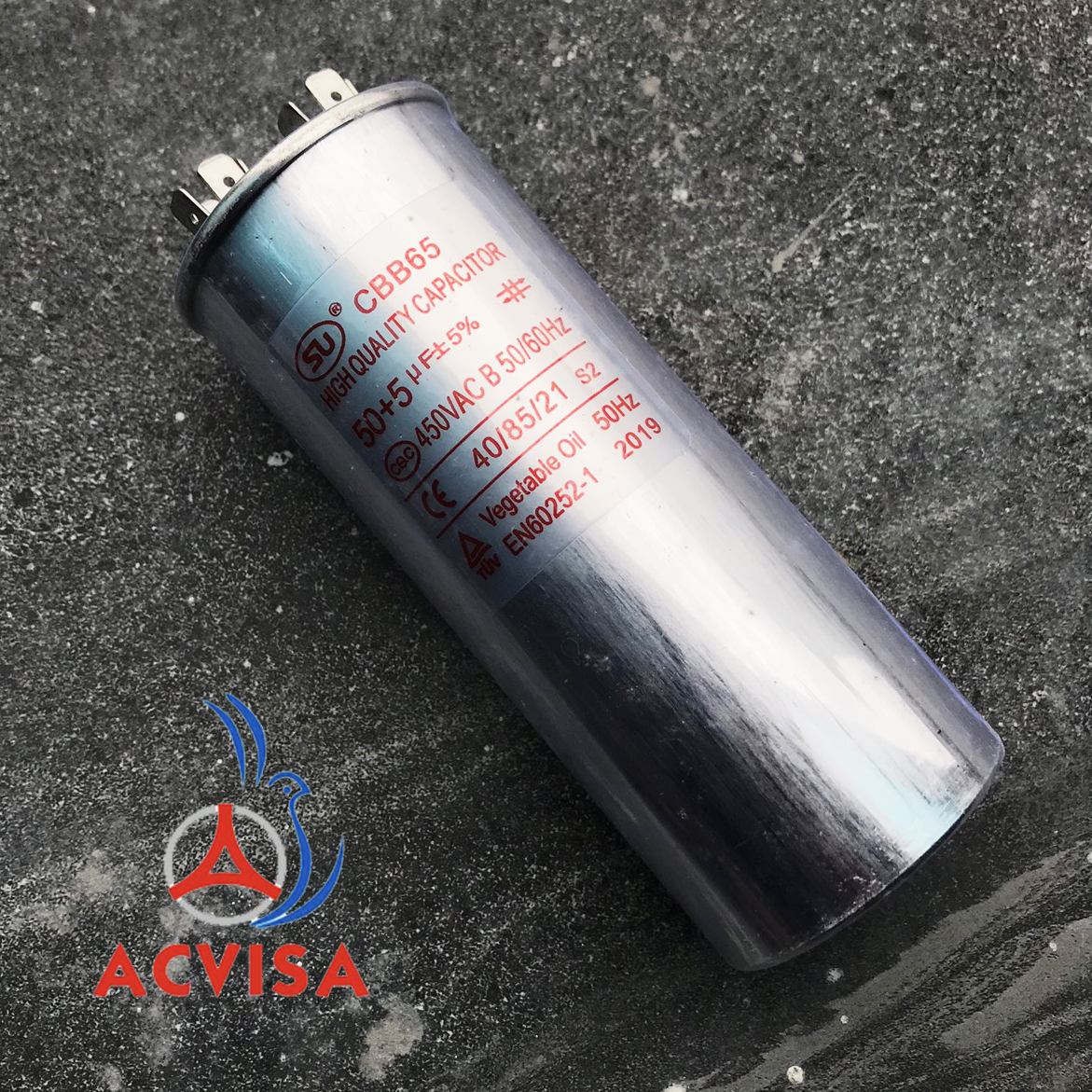 Combo 2 tụ điều hòa 3 chân 50+5UF