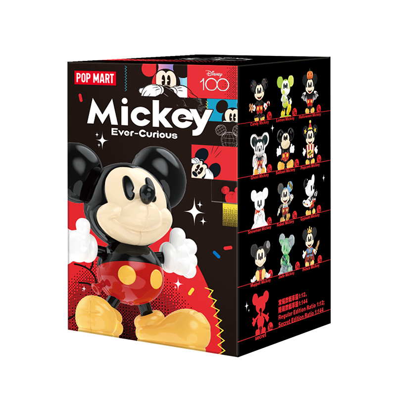 POP MART Disney 100th anniversary Mickey Ever-Curious Series Figures