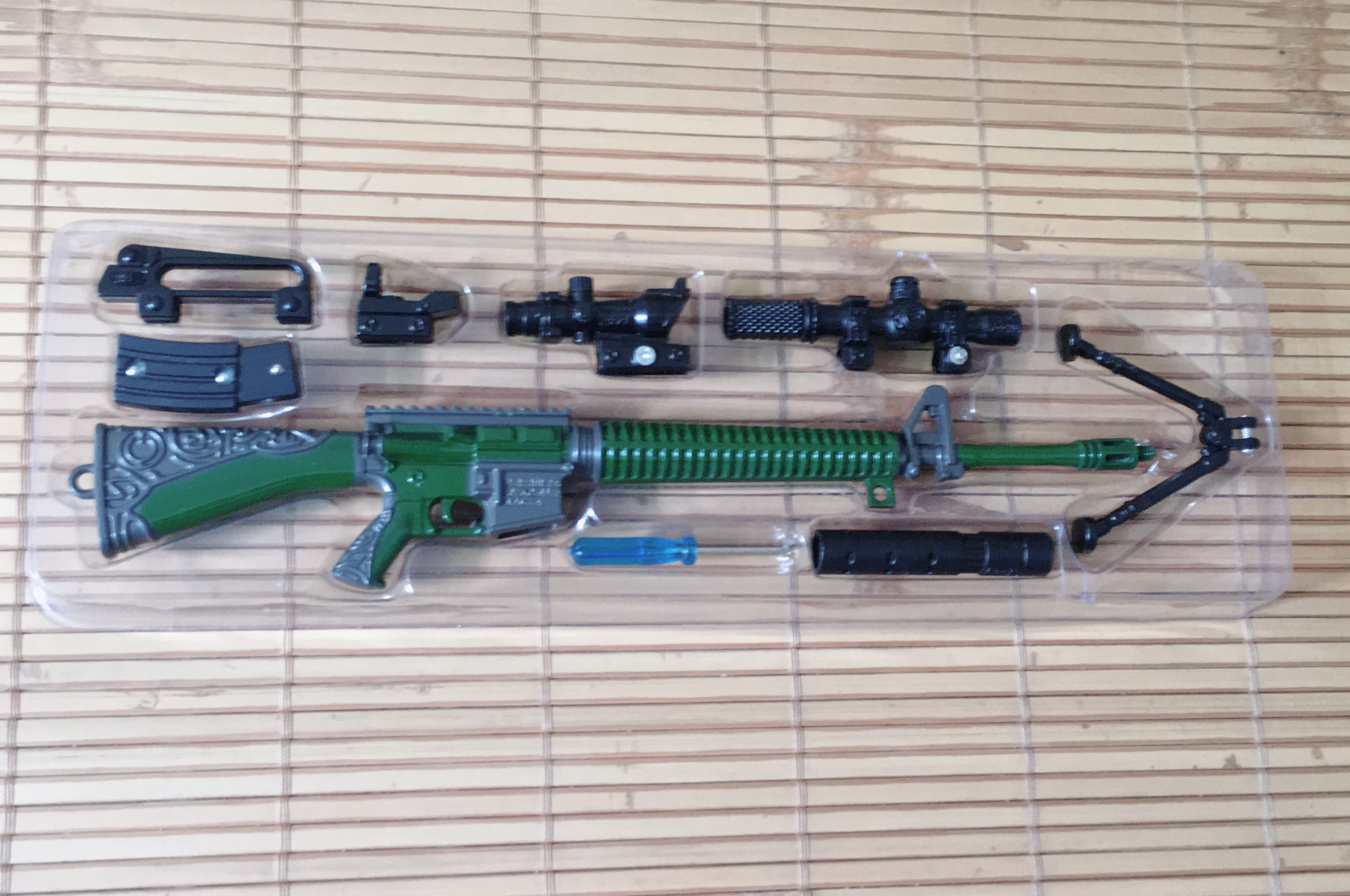 Mô Hình Khẩu M16A4 Có 3 Scope Trong PUBG