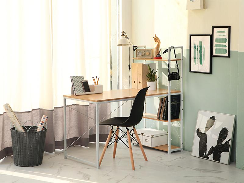 Bàn Liền Kệ Khung Sắt - WRITING DESK SIZE S