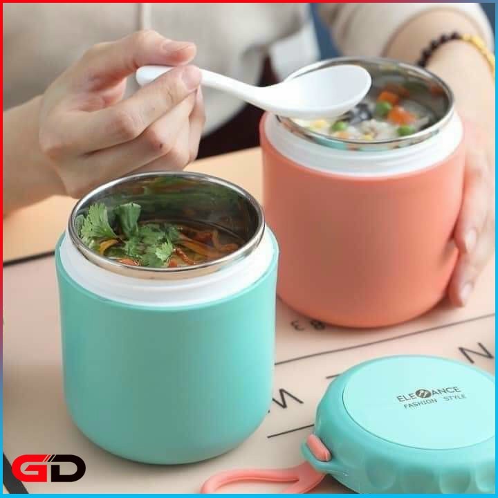 Bình ủ cháo giữ nhiệt 430ml tiện lợi - bình ủ cách nhiệt giữ nóng đồ ăn