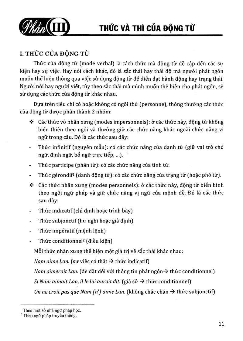 Cách Chia Động Từ Trong Tiếng Pháp