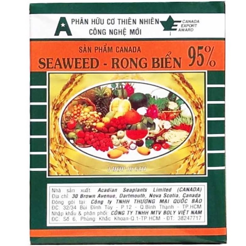 PHÂN BÓN LÁ HỮU CƠ SEAWEED - RONG BIỂN 95%