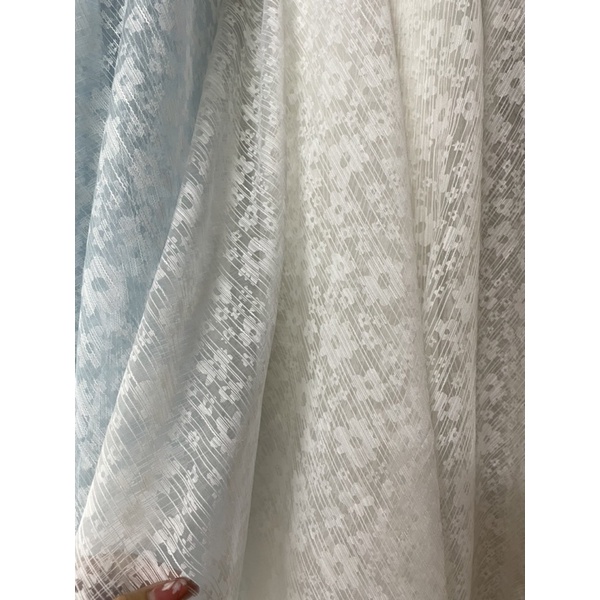 thiên tơ hoa , tơ organza hoa